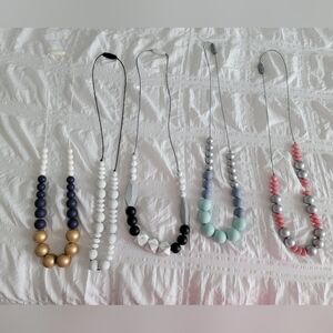 Silicon Baby Teething Necklaces